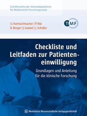 cover image of Checkliste und Leitfaden zur Patienteneinwilligung